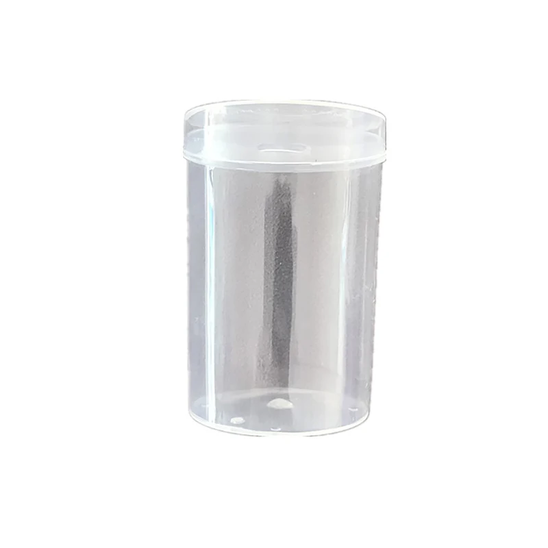 透明な化粧品収納オーガナイザー プラスチック綿棒収納ボックス デスクトップ防塵メイク落としコットン口紅