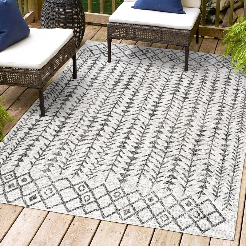 

SMB132D-4 Tokay Bohemian Geometric Indoor Outdoor Area-Rug Bohemian Contemporary Easy-Cleaning Bedroom
