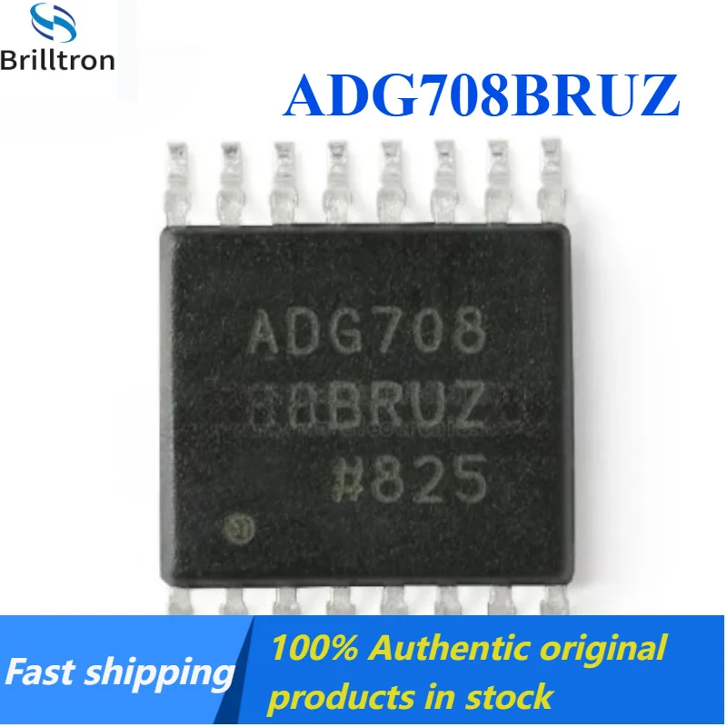 5-20PCS NEW ADG708BRUZ ADG708BR  TSSOP16 Brand New Original Stock Available, Fast Shipping.