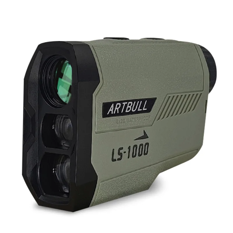 Artbull-telêmetro a Laser 1200m 650m para a Caça ao ar Livre Golfe com Bloqueio de Bandeira Inclinação Medidor de Distância Ajustada
