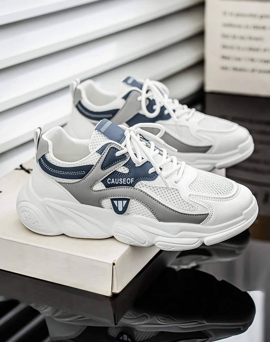 شبكة الرجال أحذية رياضية مريحة رجالي أحذية مفلكنة الدانتيل يصل تنفس في الهواء الطلق احذية الجري الخريف الرجال أحذية التنس 2026 جديد