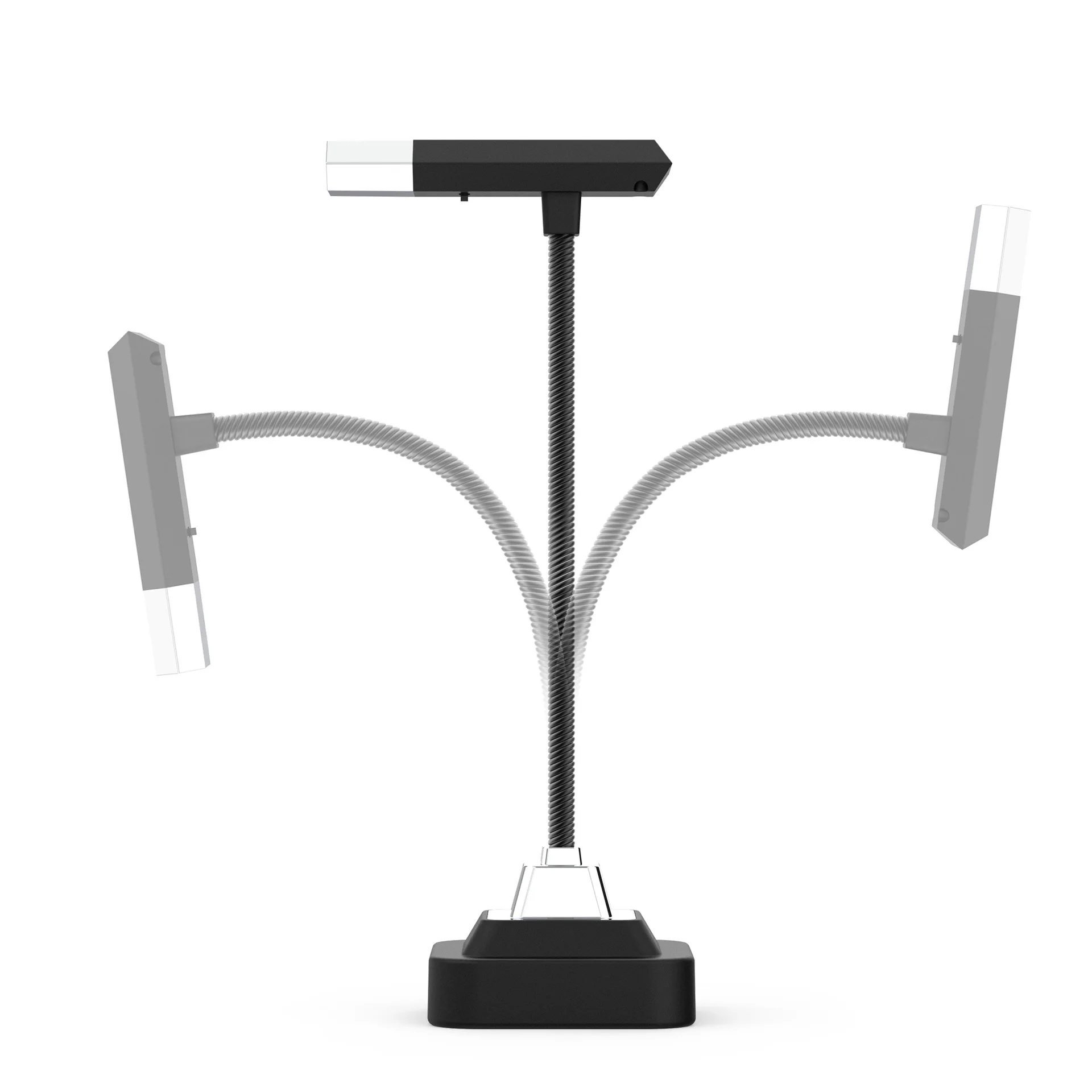 New Wired Dynamic Microphone Metal Hose Bendable RGB Backlit Computer Desktop Microphone For Live Video Mic