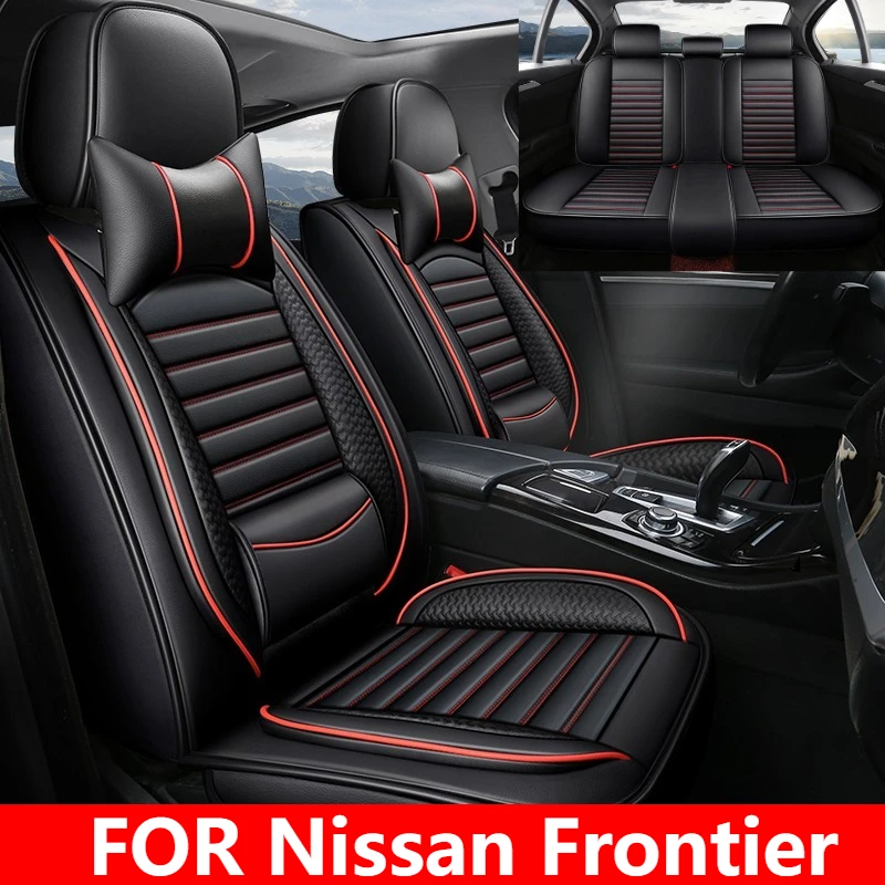 

FOR Nissan Frontier Car seat cover soft and comfortable artificial leather waterproof wear-resistant waist full wrap seat cover