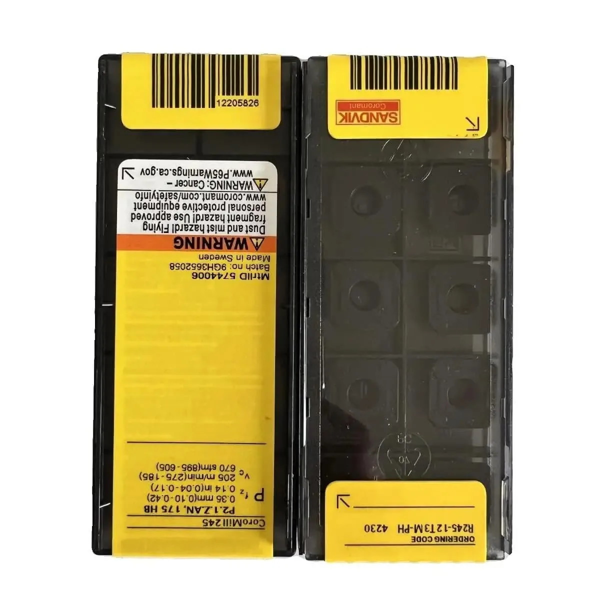 

Оригинальный SANDVIK/R245-12T3M-PH 4230/лезвие с ЧПУ из твердого сплава, 10 шт.