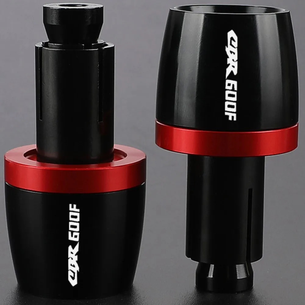 

For HONDA CBR600F 1991-2007 206 2005 Universal Handlebar Grips Ends Cap Counterweight Plug Slide 2000 1999 2004 2003 2002 2001