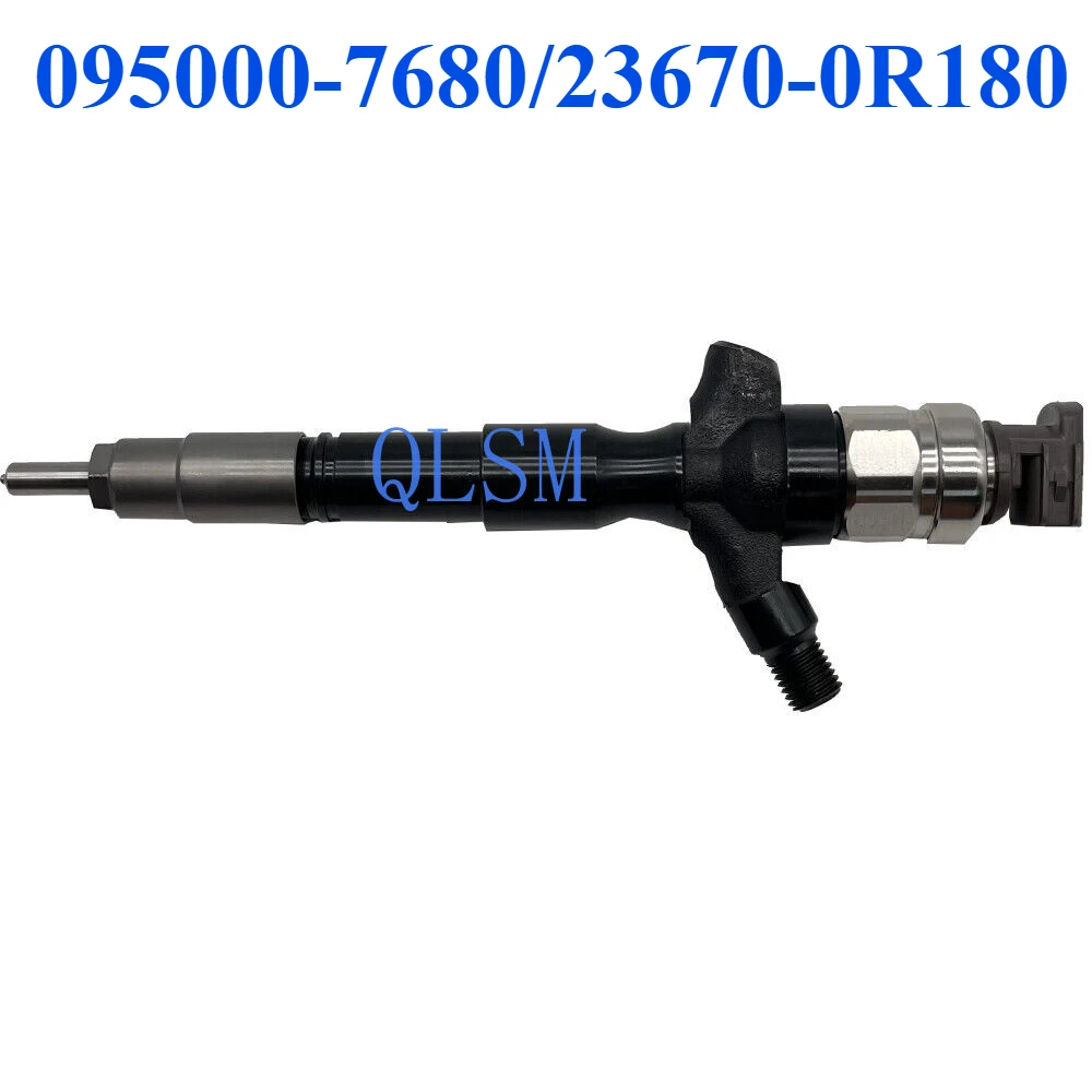 

New Diesel Common Rail Fuel Injector 095000-7680 23670-0R180 for Toyota Avensis RAV4 2.0d 1AD-FTV D-4D-