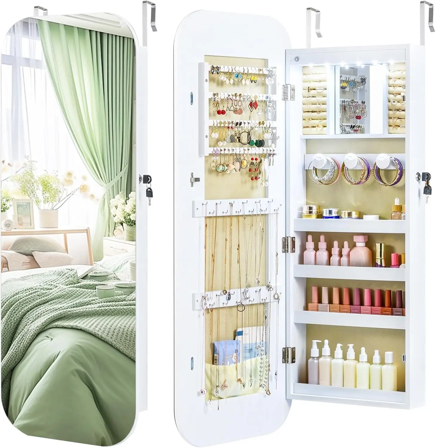 Jewelry Armoire Wal…