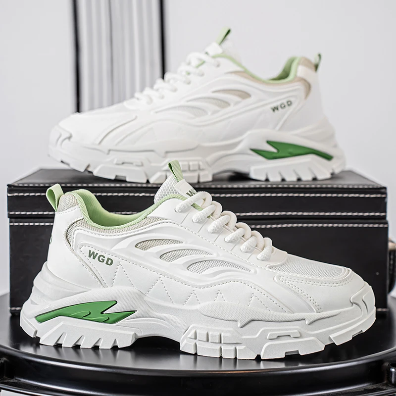 

2025 New Summer Versatile Casual Running Shoes, Men's Thick-soled Anti-slip and Wear-resistant Casual Sports Shoes