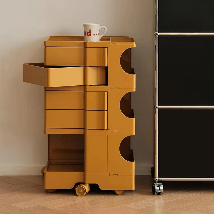 

Creative Design Rotating Storage Cabinet, Multi-Color Movable Multifunctional Storage Cabinet