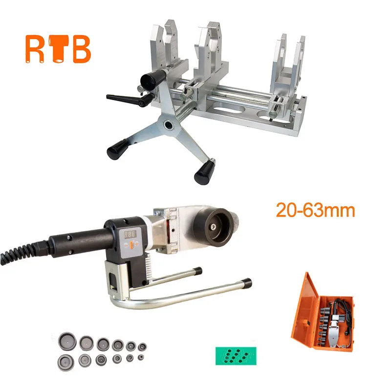 プラスチックパイプソケット融着機 ホットメルトPPRパイプおよび継手熱融着溶接機