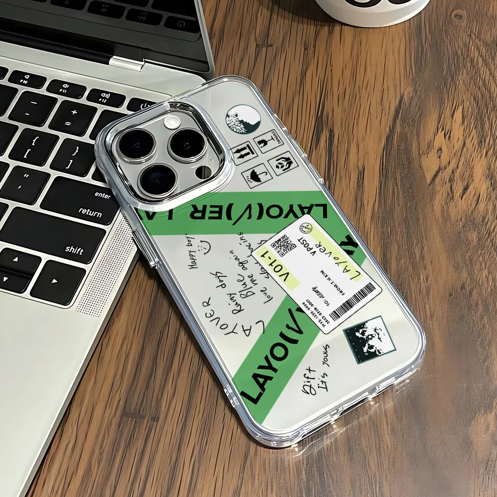 Новый чехол Coo V LAYOVERS TaeHyungS для iPhone 17, 16e, 16, 15, 14, 13, 12, 11 Mini Pro Max X XR XSMAX 8 7 Air Plus, мягкий чехол