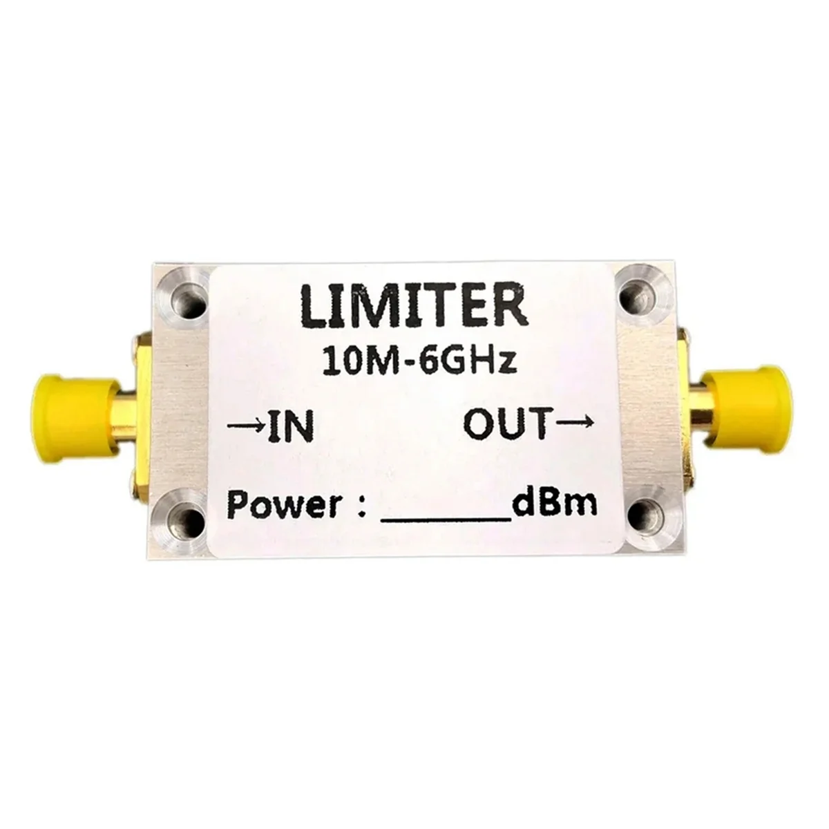 PIN Diode RF Limiter 10M-6GHz 10dBm with CNC Case for HAM Radio Low Noise Amplifier SDR Shortwave Receiver -T44C