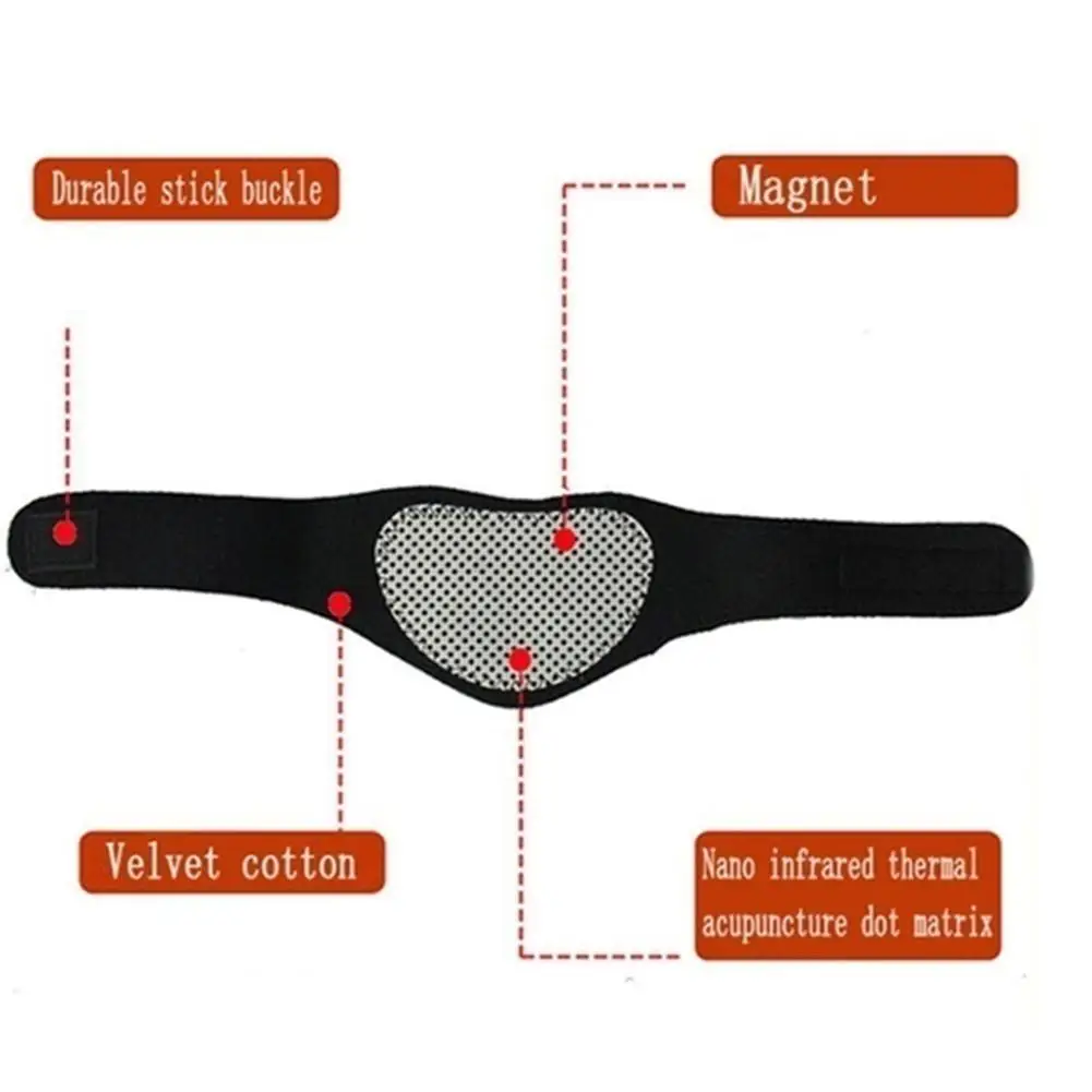 Neck Belt Tourmaline Self Heating Magnetic Therapy Cervical Brace Wrap Health Belt Relief Neck Protect Care Vertebra Pain H1G3