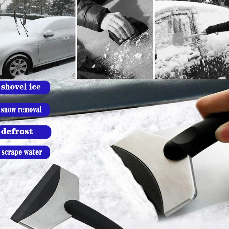 Universal Multifunction Car Snow Shovel Winter Windshield Defrosting Ice Scraper Tool Glass Snow Removal Tools Car Accessories