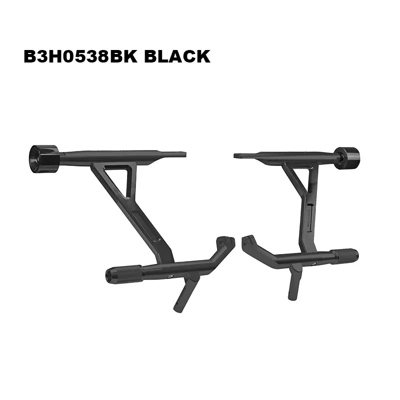 【2026】Black3 New 09-Later Touring ClubStyle Billet Aluminum DS Rear Crash Bar Road/Street Glide Forged Steel Alloy Fairing CN