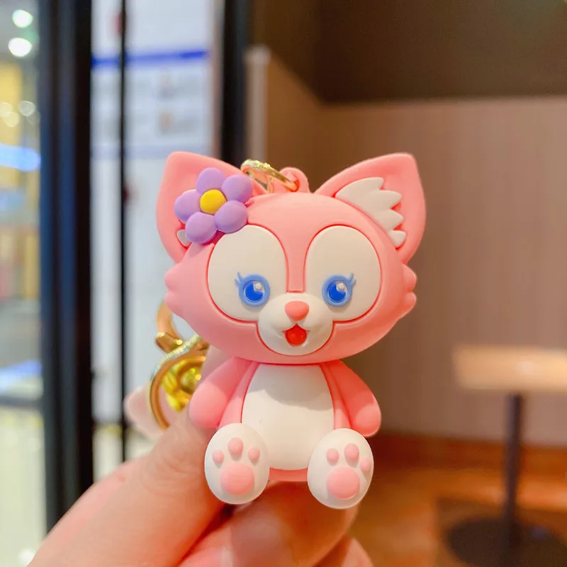 Anime Cute Figure LinaBell ciondolo Kawaii portachiavi accessori per gioielli in Silicone decorazione giocattoli per bambini ragazze regali di compleanno