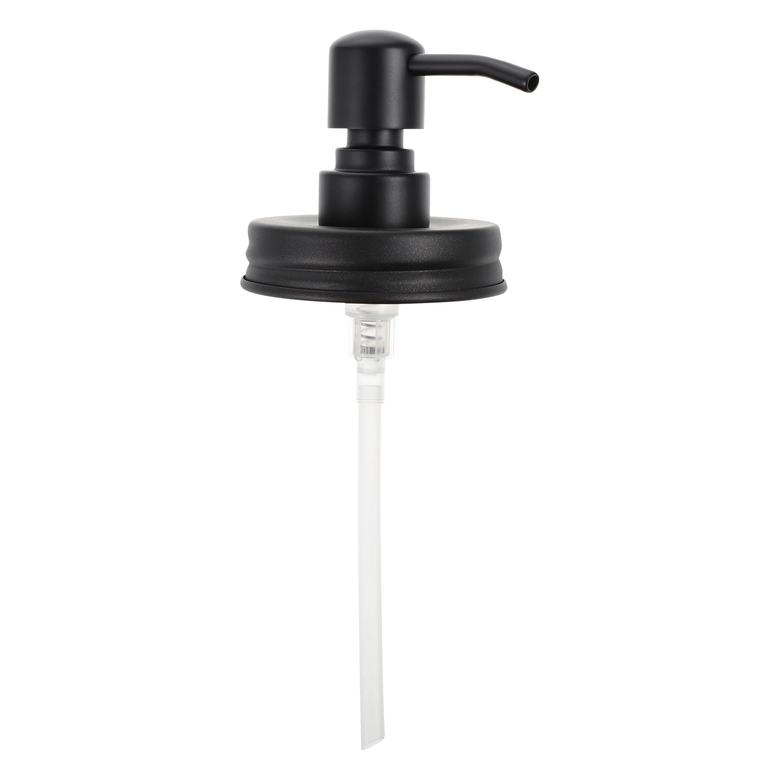

Stainless Steel Dispenser Pump Soap Pump Head for Bathroom Kitchen Mason Jar Replacement Long Lasting Practical