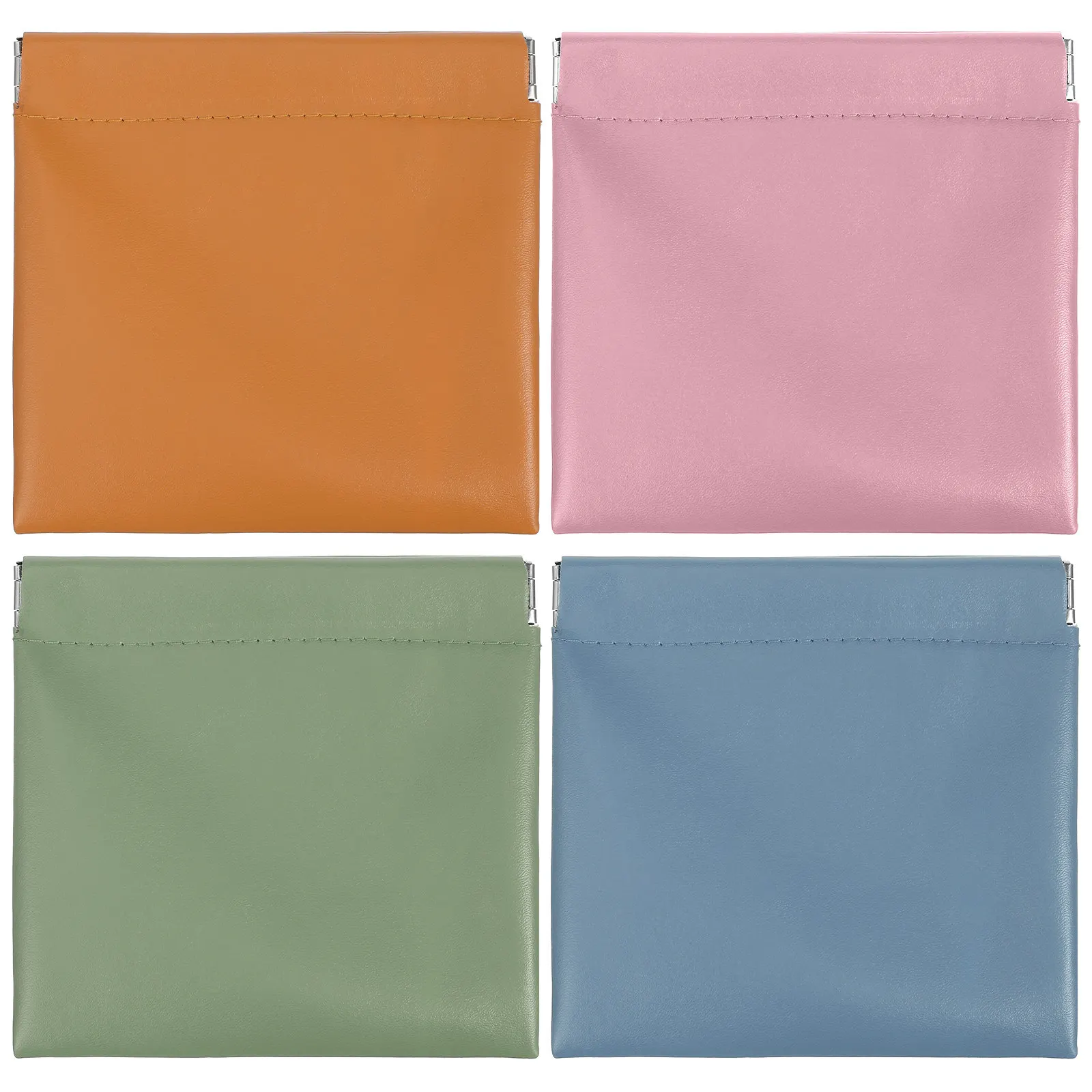 

Набор из 4 водонепроницаемых косметичек: вместительные дорожные органайзеры из ТПУ для женщин, мини-сумочки для хранения, складные