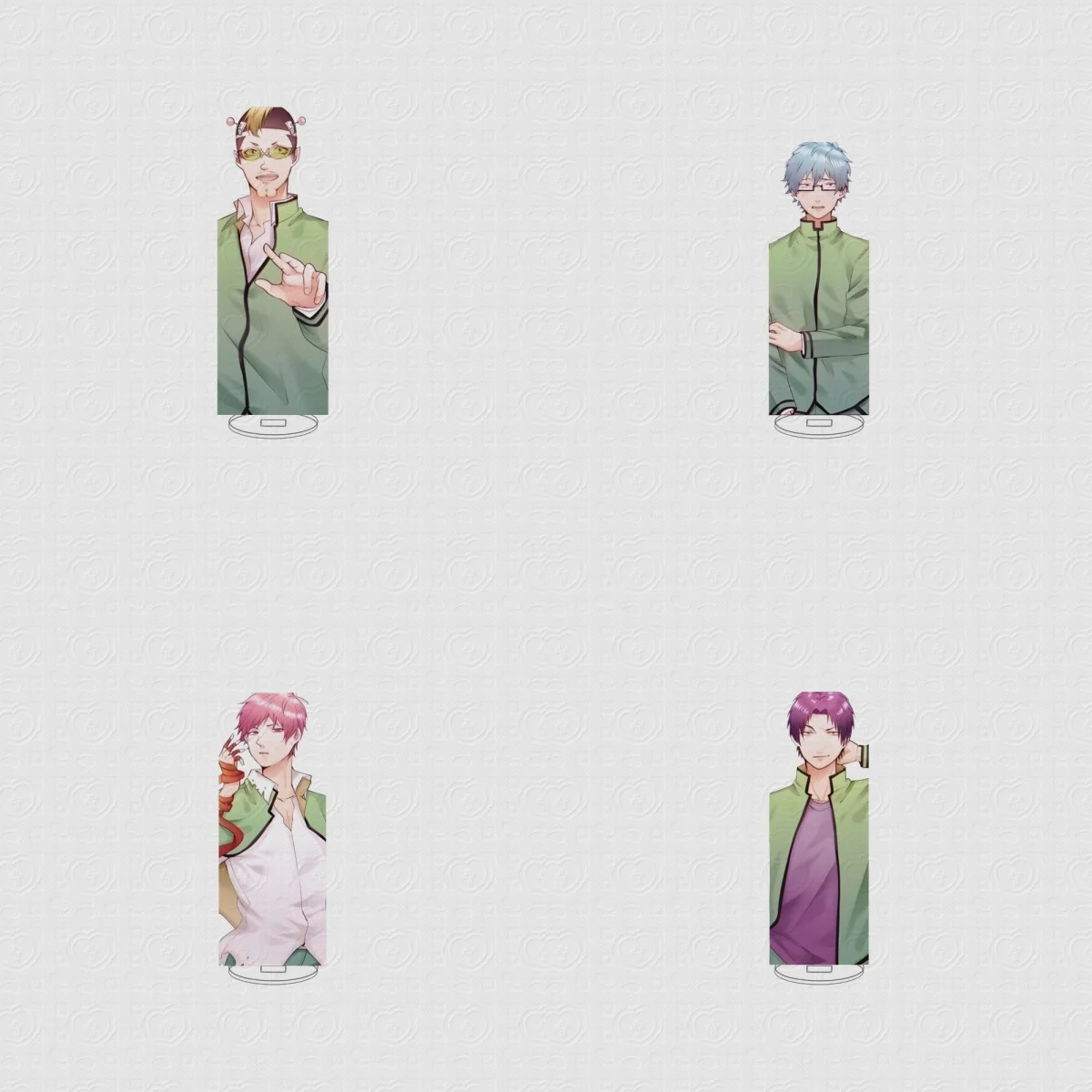 

10CM Charm Anime Saiki Kusuo Acrylic Stand Model Cosplay Characters Ornament Accessories Goods Collection Christmas Gifts