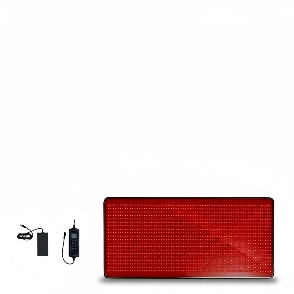

Red Light Therapy Blanket, 660nm 850nm Light Therapy Mat, Full Body Pain Relief Pad, Durable Home Recovery Wrap