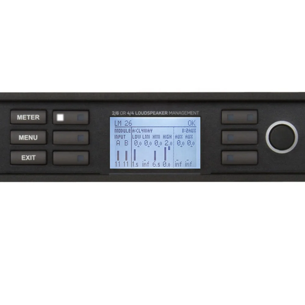 Lake LM26 Digital Processor Pa System Equipment 2-In 6-Out Audio Speakers Management System