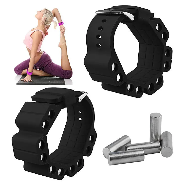 Yoga Wrist Ankle Weights Set (1Lb Each) Adjustable Ankle Weights for Women Men Kids Increase Training Intensity Wrist Bracelet