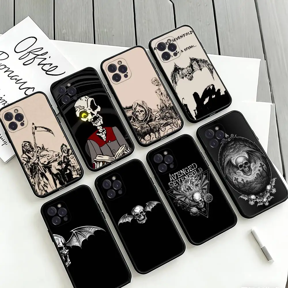 A-Avenged S-Sevenfold Phone Case For iPhone 17 16 15 14 13 12 11 Pro Xs Max Mini Plus Antislip Shockproof Hard