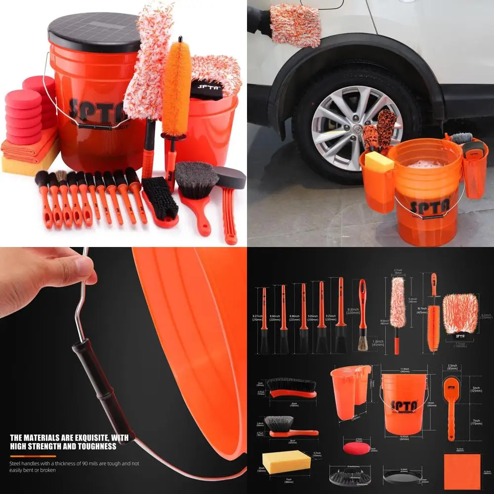Spta 33Pcs Car Wash…