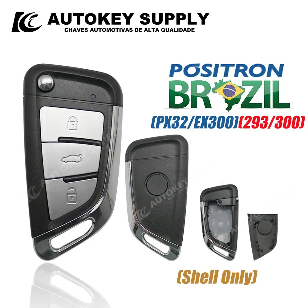 Autokeysupply AKBPCP169AT Double Program (293/300) Burglar Alarm Automatic Switching Program Control For Brazil Positron