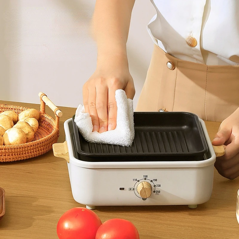 متعددة الوظائف شواء هوتبوت Fivestage التحكم في درجة الحرارة الكهربائية هوتبوت المنزلية سبليت الكهربائية إناء/ قدر باخرة طباخ