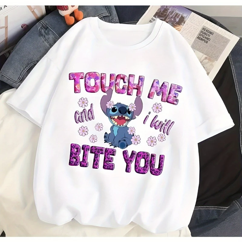 

Disney Printed T-shirts Are Suitable for Everyday Wear, Casual, Breathable, Cute, Stylish and Cool White T-shirts.