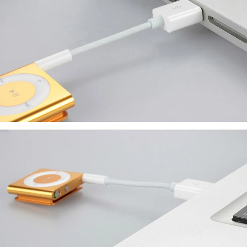 3.5 مللي متر جاك إلى USB 2.0 مزامنة البيانات شاحن نقل محول الصوت كابل الحبل لابل آي بود شافل 3rd 4th 5th 6th