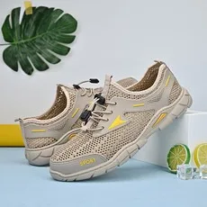 

2026 New style casual breathable large-sized handcrafted mesh shoes sneakers men sneakers men
