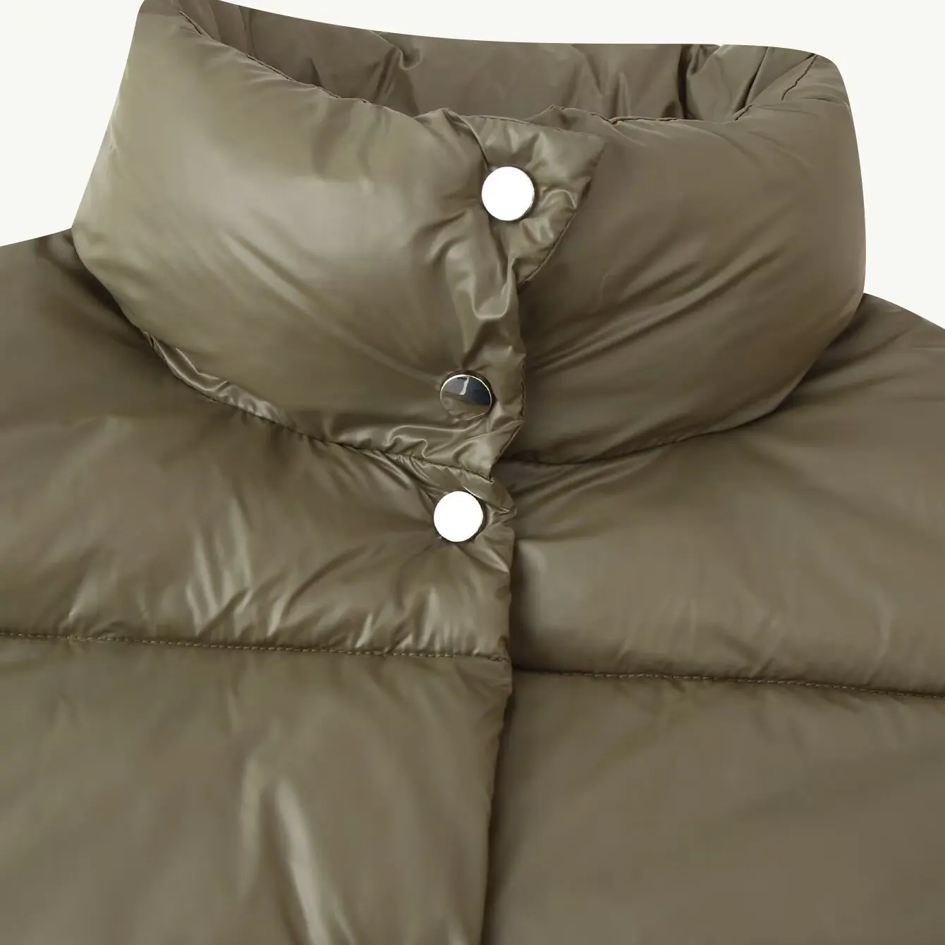 JNLEAOG ファッション性の高いコットンジャケット 女性用 秋の新作 スタイリッシュなボタンデザイン ストリートスタイル フード付き ロング丈 ジップアップ 純粋...