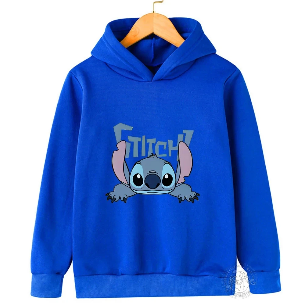 Disney Stitch children\'s sports sweater, street jacket, boys and girls shirt, outdoor sweater