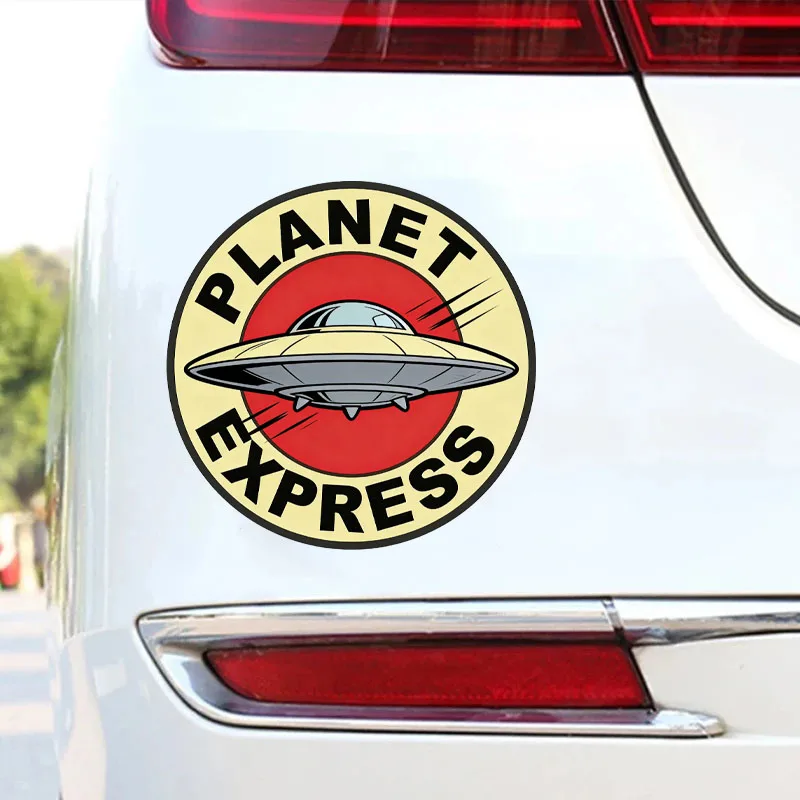 Planet Express Car Sticker Vinyl Decal Waterproof for Auto Bumper Laptop Truck