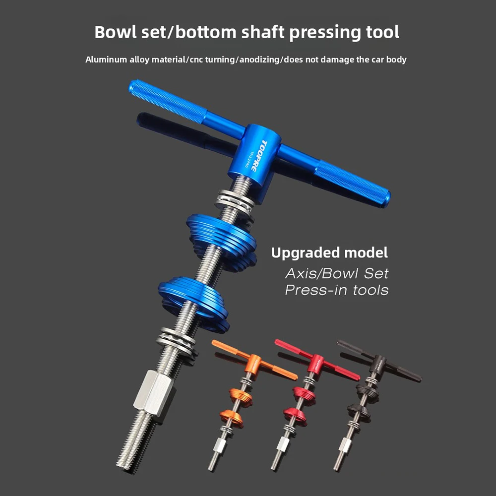 TOOPRE Bicycle Bottom Bracket BB Installation Tools Mountain Bike Headset Press Tool Workmanship MTB Road Cycling Repair Tools