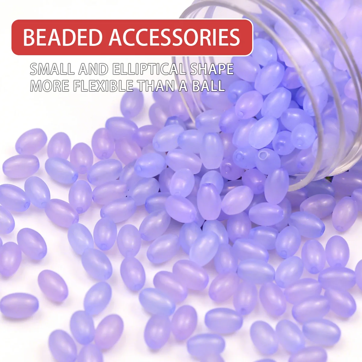 

50/100/200Pcs/Lot 4X6mm Glass Jelly Seed Beads Spacer Loose Beads for Handmade Making Jewelry DIY Bracelet Necklace Accessories