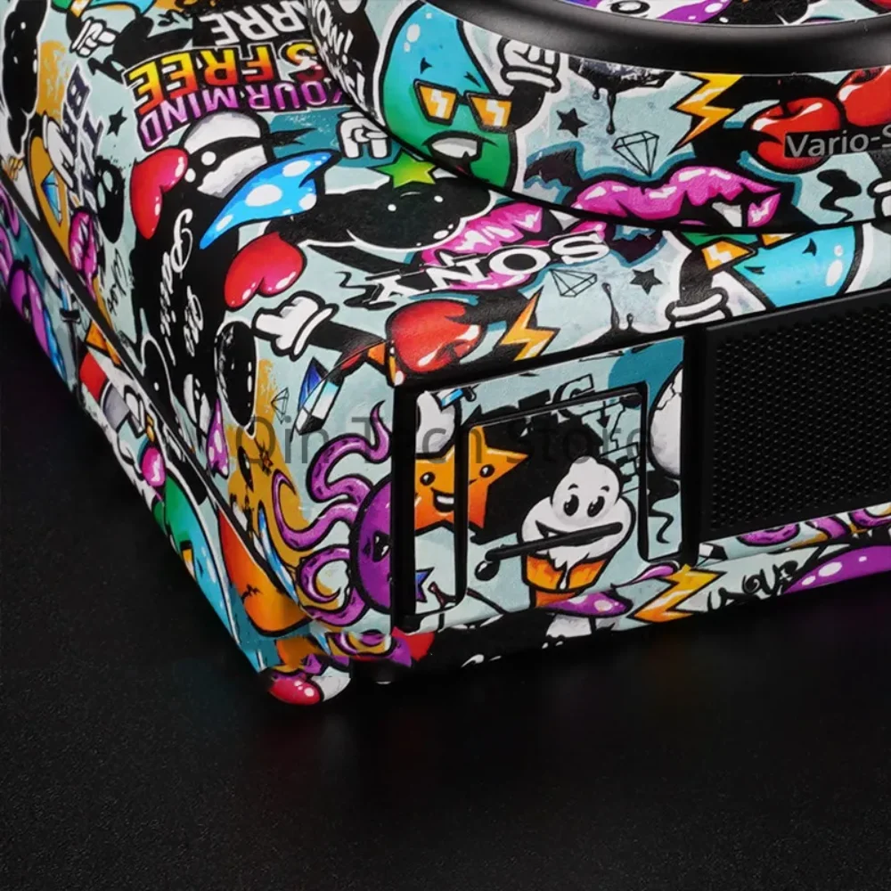 Película de envoltura de calcomanía de piel de cámara para Sony ZV1, Protector antiarañazos, pegatina