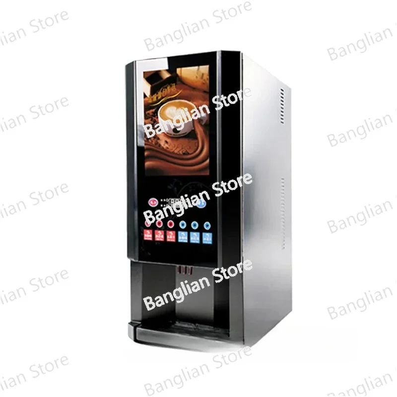 Household Small Automatic Instant Coffee Machine, Milk Tea Coffee Machine, Commercial Hot and Cold Beverage Machine, 220V, 1600W