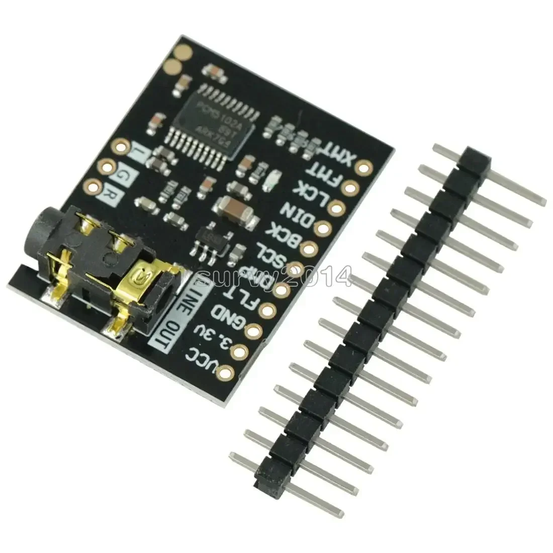 I2S PCM5102A DAC Decoder 32bit Player Module ES9023 PCM1794 For Raspberry Pi