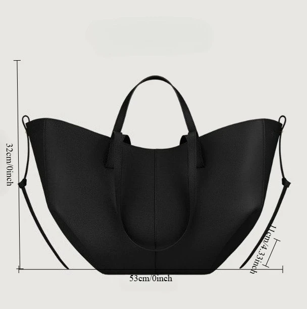 

2025 [Liu Yifei Same Style Poleno] Tote Bag Folding Underarm Handbag Large Capacity Single Shoulder Commuter Bag