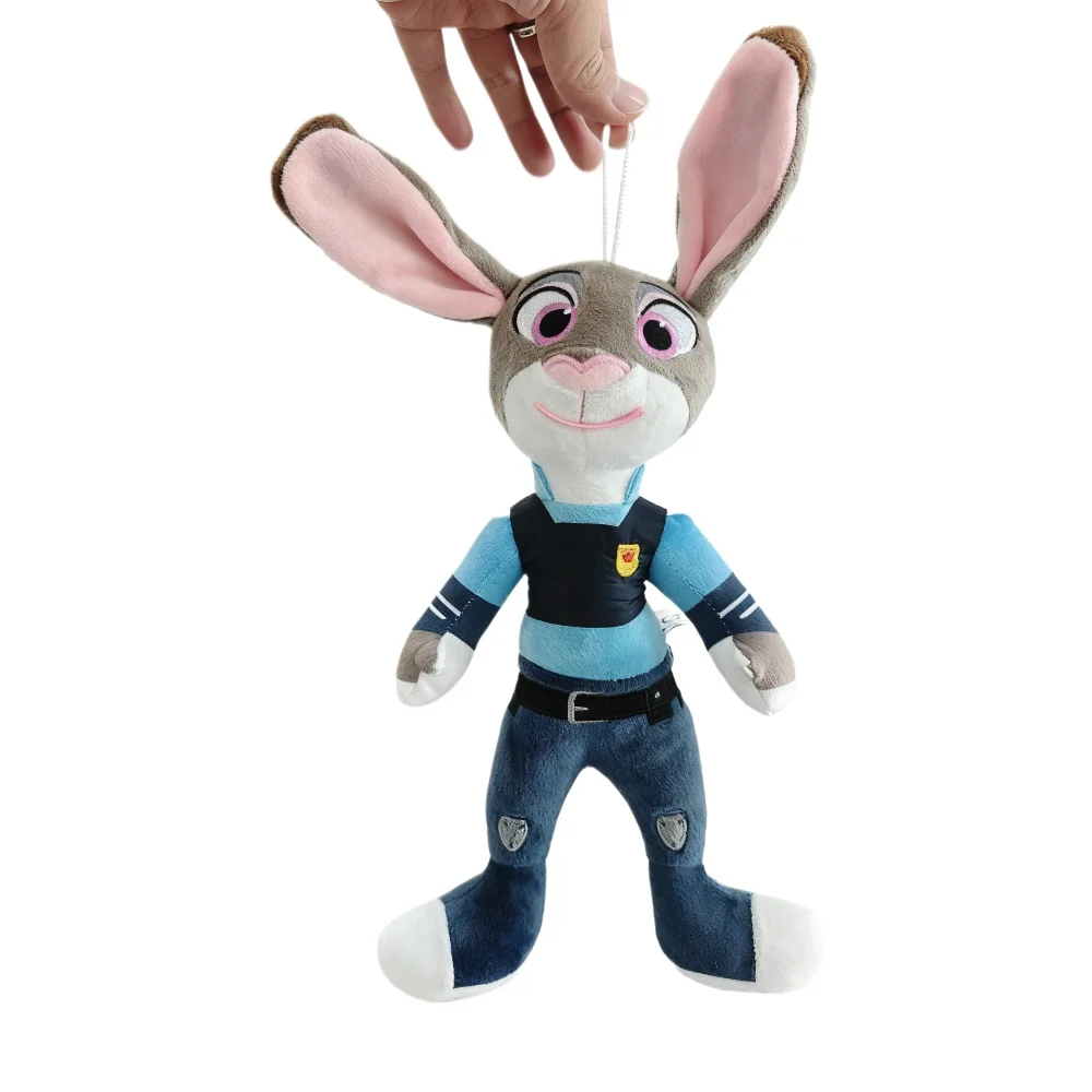 ตุ๊กตาการ์ตูนน่ารัก นิค ไวลด์ จูดี้ ฮอปส์ จากภาพยนตร์ Zootopia ขนาด 38 ซม. ของเล่นสะสม ของขวัญวันเกิด วันคริสต์มาส สำหรับเด็กและเพื่อนๆ ปี 2025