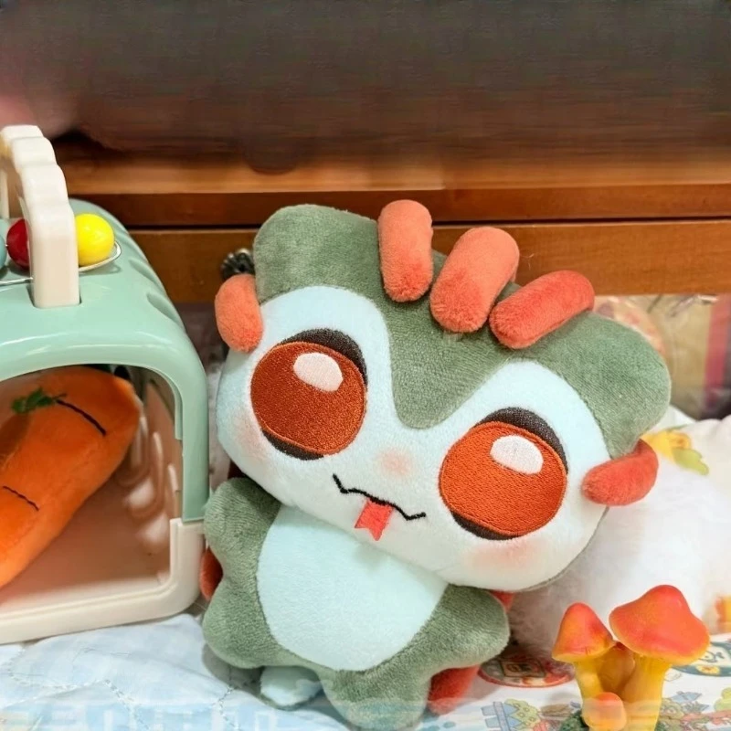 10cm anime jogo identidade v mal reptilian kawaii cosplay boneca de algodão macio estrela do mar corpo luchino dos desenhos animados mini brinquedo figuras presentes