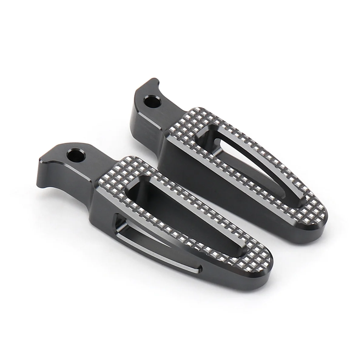 Pedals Folded Footrest Footpeg Motorcycles Accessories for X-MAX300 X-MAX 300 XMAX300 2023 2024(Titanium)