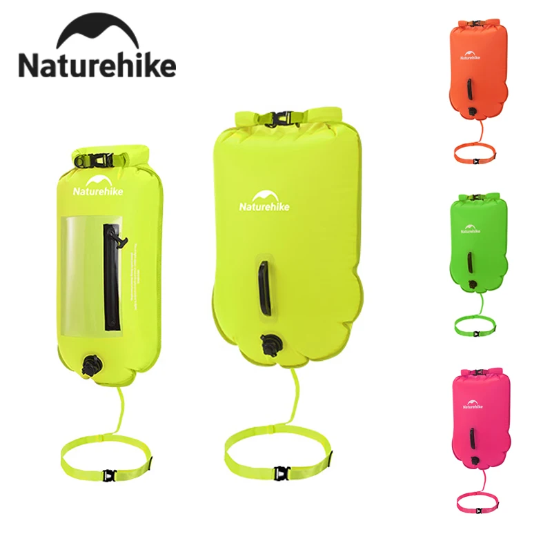 

Надувная водонепроницаемая сумка Naturehike 25 л с защитой для сенсорного экрана, очень большая, для водных видов спорта и спасательных работ
