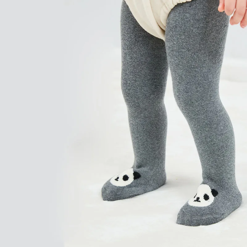 Clearance Autumn Winter Baby Tights Terry Thickened Kids Pantyhose Cute Cartoon Baby Girls Boys Warm Stockings Tights