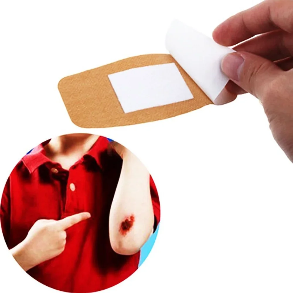 10pcs Medical Burn Dressing Non-woven Scald Pad Wound Care Sterile Outdoor First Aid Kit Bandaging Gauze Medical Accessories