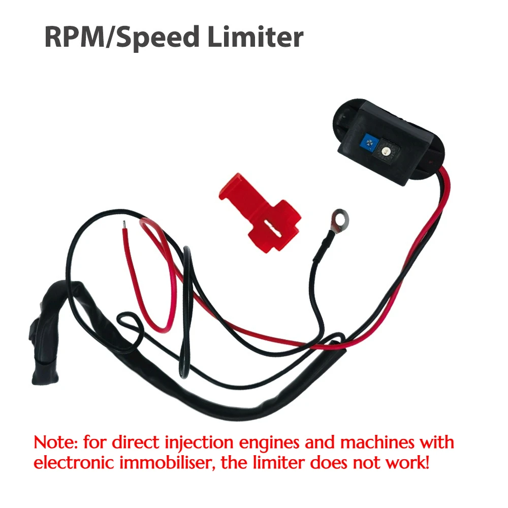 Limitador de Velocidade Universal para Motores 2T/4T 51 Scooters, Limitador de Velocidade Ajustável REV, Limitador de Velocidade Derbi D50B