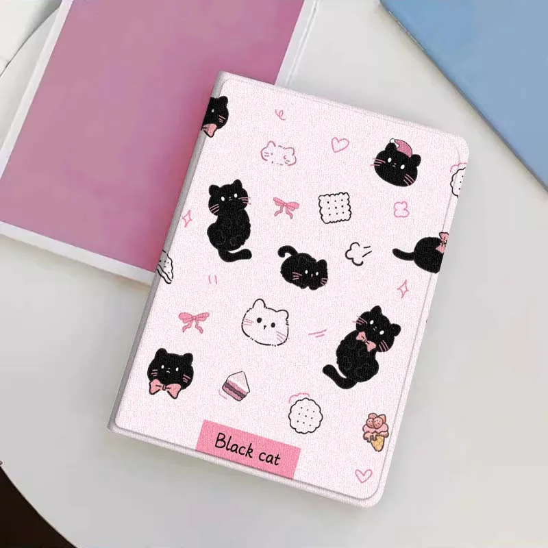 

Creative Black Cat Pattern For iPad Air Mini 9.7 2 4 5 11 6th 7th gen 13 3 1 2 4 5 6 7 7.9 10.9 10.5 Inch Tablet Case